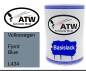 Preview: Volkswagen, Fjord Blue, L434: 500ml Lackdose, von ATW Autoteile West.